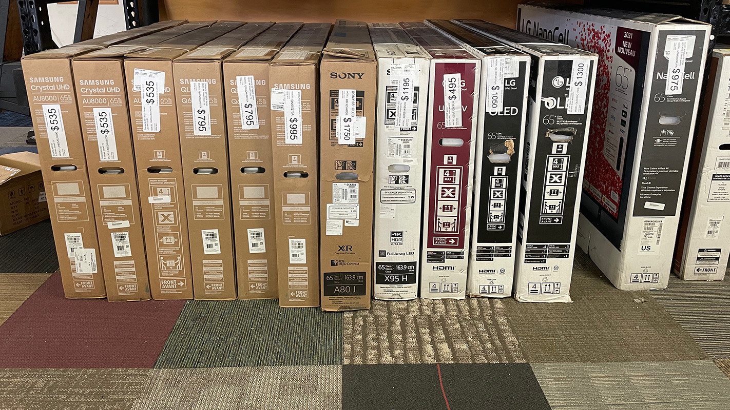 37 TVs