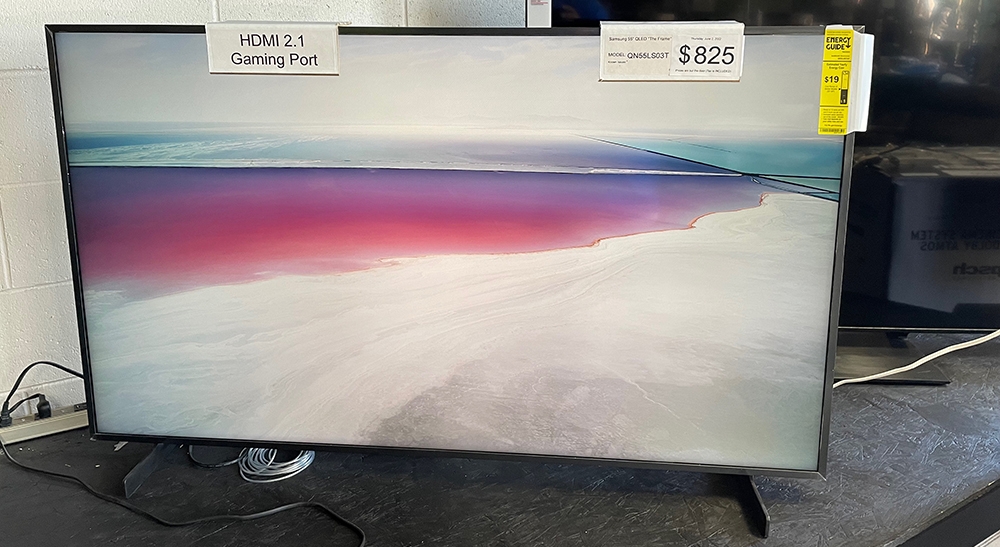 1891 55" Samsung TV