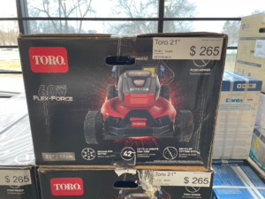 Toro electric lawn mower