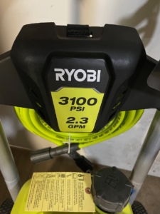 Ryobi pressure washer
