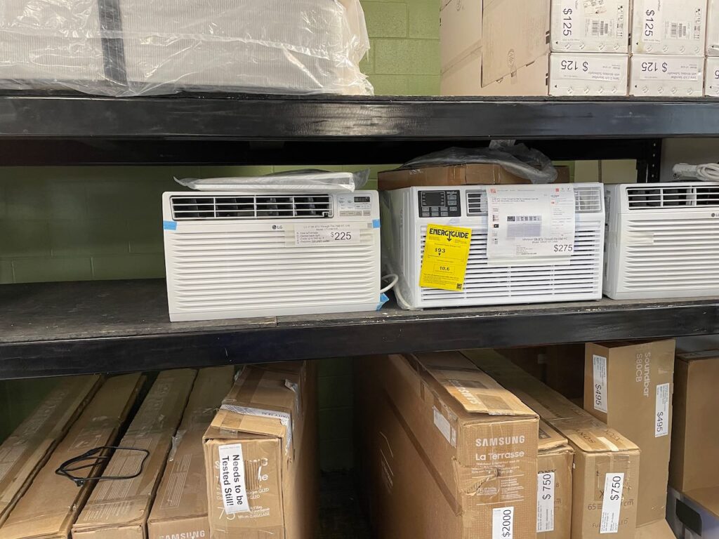 Window air conditioners