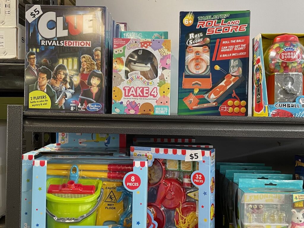 Games and toys