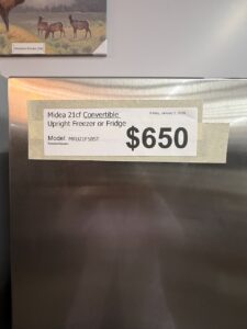 Midea Convertible Upright Freezer or Frige